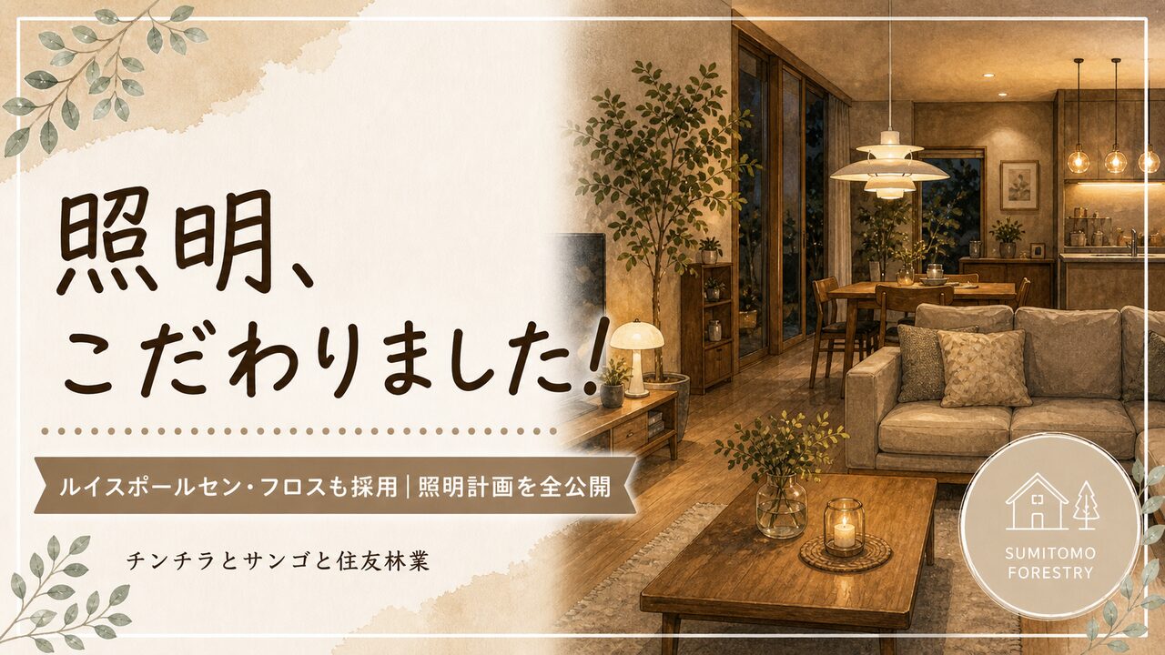 住友林業の照明計画で後悔しないために｜ルイスポールセン・フロスも採用したForest Selection BFの照明プランを全公開