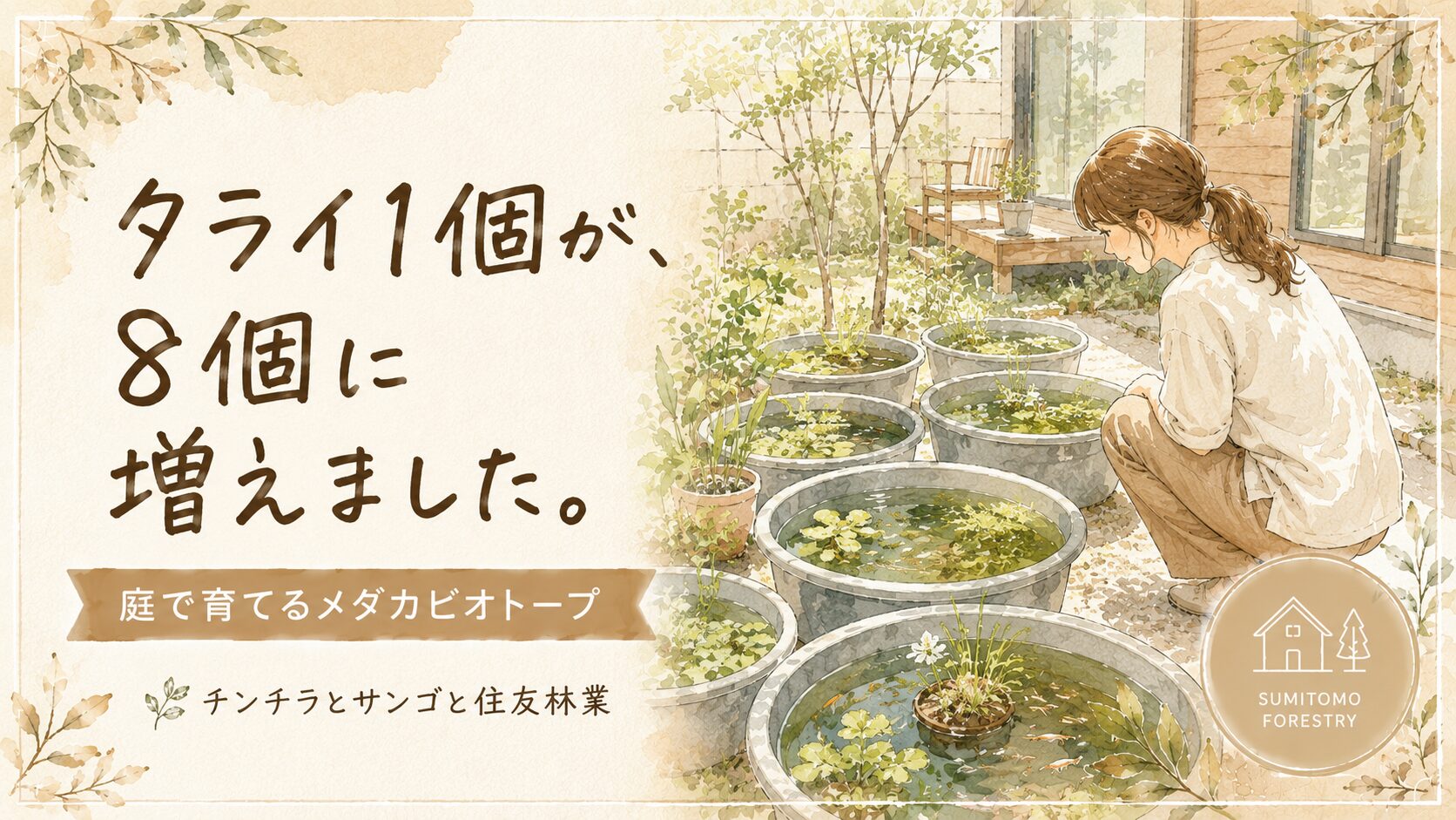 チンチラとサンゴと住友林業